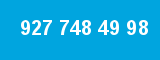 927 748 49 98 927 748 49 98